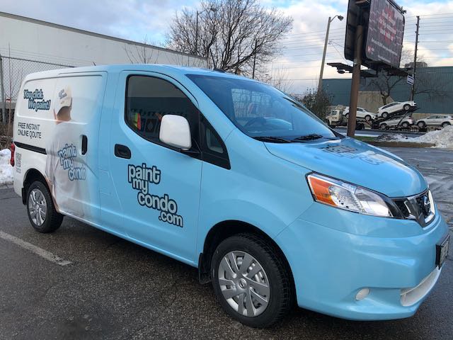 Small business car wrap